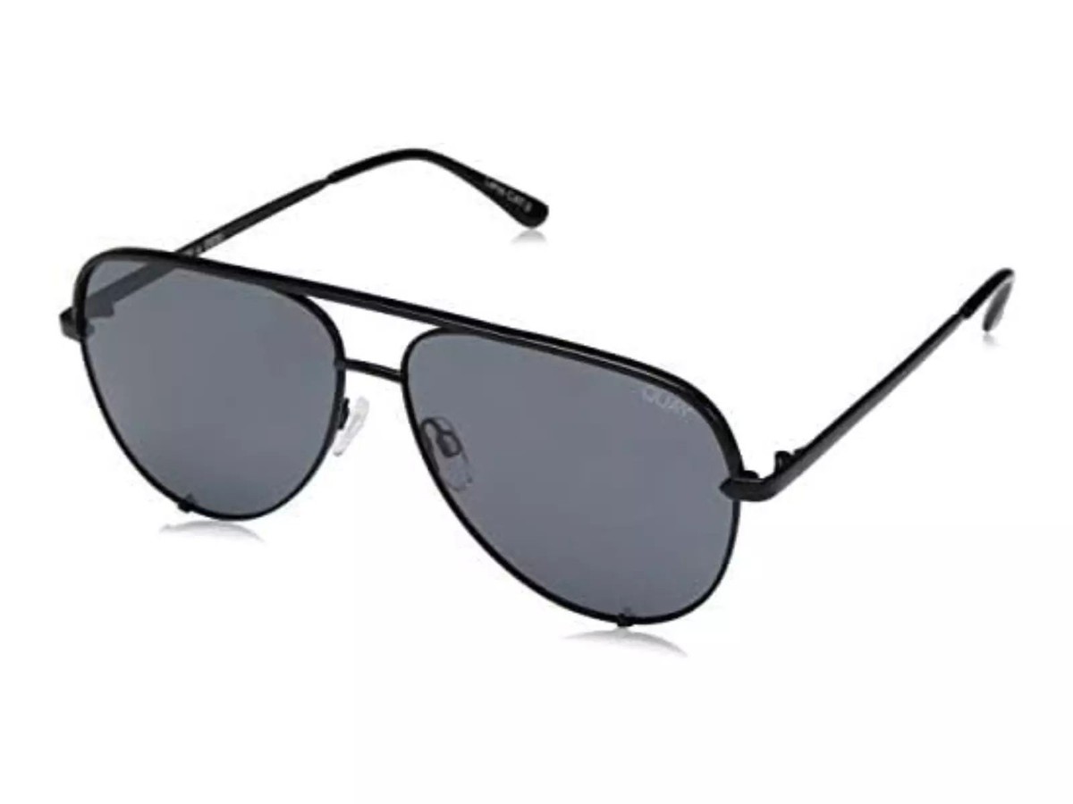QUAY Unisex High Key Micro RX QT-001066 Black / Smoke Gradient Sunglasses a8b1e1fd-965c-4a42-a258-  main image 2