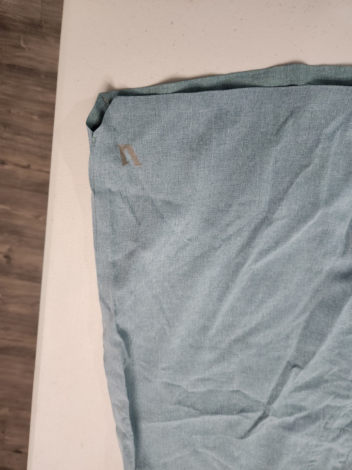 RARE Vuori Swim Shorts Mens Sz 34 Blue Green Drawstring Lightweight image 5