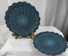 John Derian For Target Feather Salad Plates - Two 9 inch