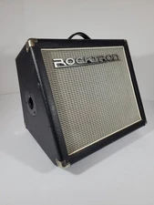 VINTAGE ROCKTRON ACOUSTIC GUITAR AMP RA50DSP Works Great Ships Free 