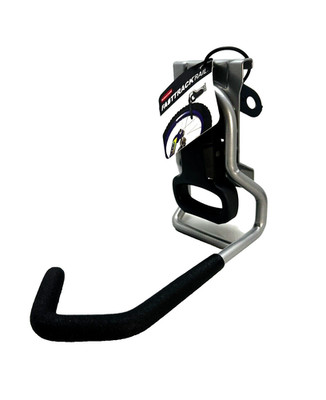 Rubbermaid 1784463 Vertical FastTrack Hanging Wall Bike Hook Garage Organizer 