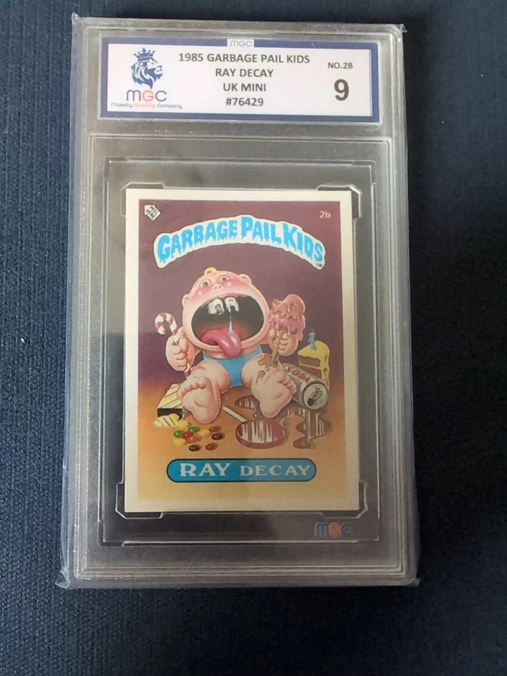 7 Garbage Pail Kids MGC / PSA Graded Gards Cards 1985/86 UK Series 1 - Image 4 of 4
