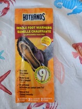 HotHands HFINSPDQ Insole Foot Warmers with Adhesive