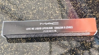 MAC LOVE ME LIQUID LIPCOLOR # 487 MY LIPS ARE INSURED .1 OZ