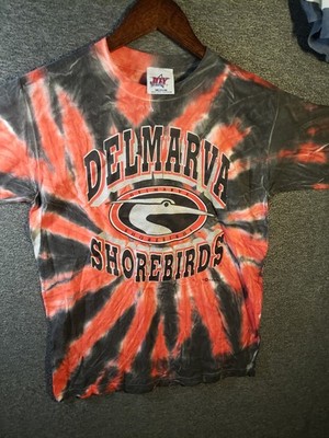Delmarva Shorebirds tie-dye shirt  M Joy Athltic