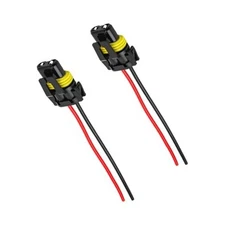 9005 HB3 9006 HB4 9012 Bulb Socket, Headlight Connector Female Adapter 2 PCS