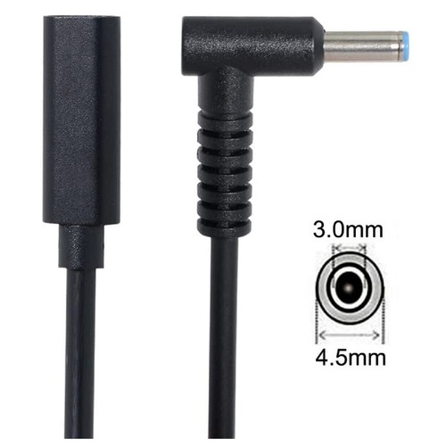 Type-c female to DC 4.5mm x 3.0mm Power PD Fast Charge Cable For HP Laptop - Afbeelding 7 van 11