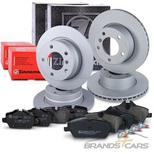 ZIMMERMANN BREMSSCHEIBEN +BREMSBEL�GE VORNE+HINTEN F�R BMW 1-ER E81 E87