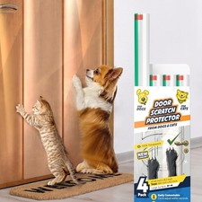 4-Pack Door Protector from Dog Scratching, 40" x 8.2" Clear Dog Scratch Door ...
