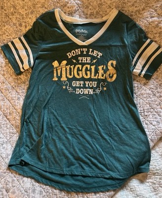 Don t Let The Muggles Get You Down T Shirt Harry Potter Women s Medium