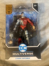 McFarlane Toys DC Multiverse Cyborg Superman Gold Label Target Exclusive Figure