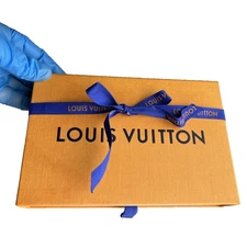 Authentic LOUIS VUITTON LV Gift Box Empty Small Box 5.375"x8.25"x1.75"
