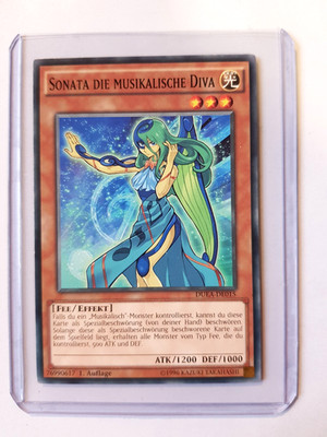 Sonata Die Musikalische Diva DUEA-DE015 Common 1 Auf YU-GI-OH Karte Near Mint