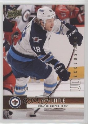 2012-13 Upper Deck UD Exclusives 20/100 Bryan Little #198 0d14
