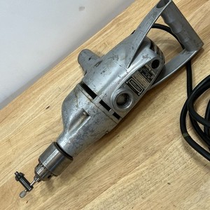 Vtg Sears Craftsman 1/2" Electric Drill Heavy Duty Model 107.25832 w Chuck Key