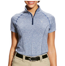 ARIAT TEK Heat Series Short Sleeve Odyssey 1/4 Zip Base Layer Sz Small $75 MSRP