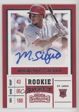 2017 Panini Chronicles Contenders Rookie Ticket Magneuris Sierra #34 Auto 2sc