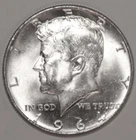 1964-P Kennedy Half Dollar - AU - #3249K50