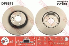 Bremsscheiben für Volvo C70 II Cabrio 542 S40 544 V50 545 03-13