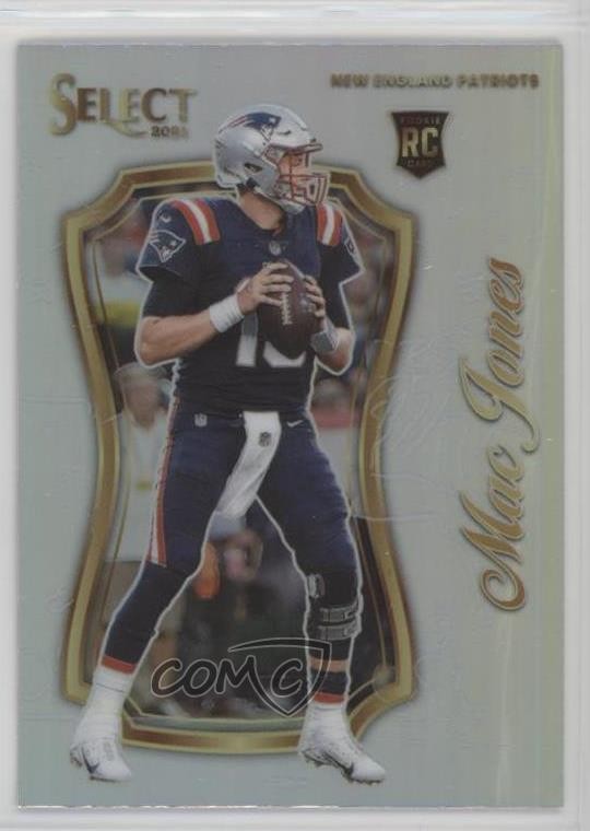 2021 Panini Select Select Certified Rookies Silver Prizm Mac Jones #SCR-5 04hz