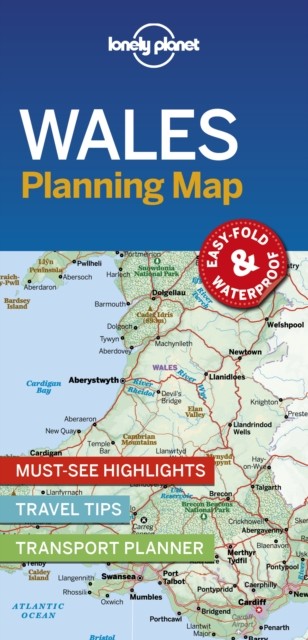 Lonely Planet Wales Planning Map by Lonely Planet (Sheet map, folded)