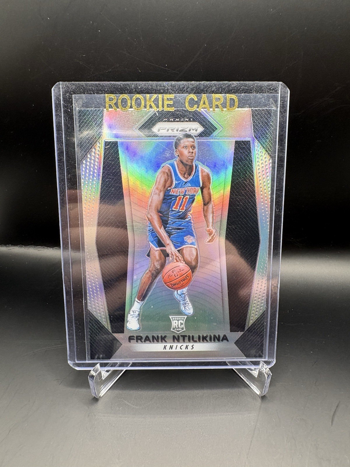 2017-18 Panini Prizm - Frank Ntilikina #275 Silver Prizm (RC)