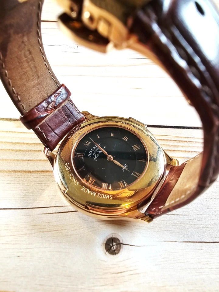 Esfera doble reversible Rotary Revelation oro rosa 50 m zafiro - 42 mm Foto 4 de 4