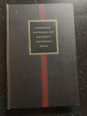 Rare 1962 First Ed Intro to Microwave Theory Atwater McGraw-Hill Crisp No Marks