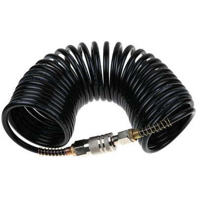 Heavy Duty Black Air Hose for Compressor 1/4 NPT Fittings 200 PSI Work Pressure 