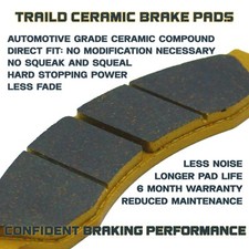 Front & Rear Brake Pads (3-Pack) For Polaris Scrambler 400L 1997-1999 / Xpedition 325 2000 – Celox