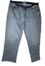 Abercrombie Fitch Womens Baggy Low Rise Curve Love Jeans 33 Pre-Owned