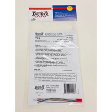 Digitrax All Scale TF4 DCC Quad Function Decoder w/ Integrated Transponder New