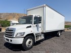 2019 Hino 268 26' Box Truck Delivery Van Maxon Lift Gate J08E-Wu A/T bidadoo