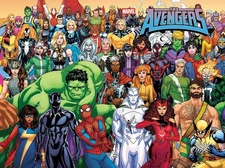 🟣Avengers #34 Russell Dauterman Wraparound cover Presale 1/14/26