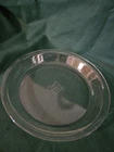 PYREX 8" Diameter Clear Glass Pie #209 Pan 1 1/2" Deep
