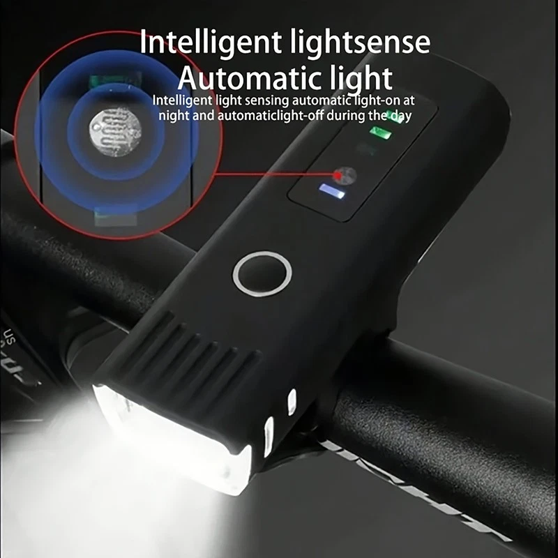 BICYCLE / SUPER BRIGHT BIKE LIGHTS SET FULLY RECHARGEABLE LIGHT WATERPROOF UK - Image 3 of 4