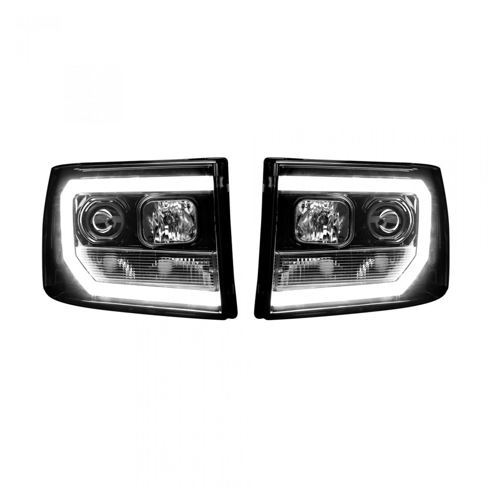 Recon Projector Headlights For GMC Sierra 1500 2007-2013 | 2nd Gen w/High Power - Image 2 of 4
