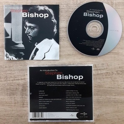 Stephen Bishop CD An Introduction To Stephen Bishop - Half Moon HMNCD 011
