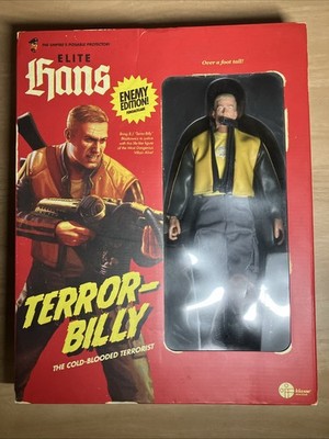 Wolfenstein II Terror Billy Actionfigur 12 Inch Elite Hans New Colossus OVP