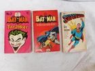 Signet Paperback Lot of 3 - Batman vs the Joker-Superman-Batman VTG DC Comics