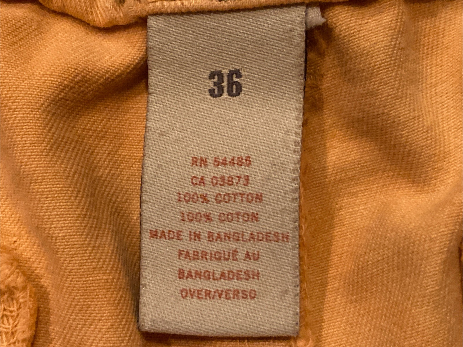 American Eagle Cargo Orange Drawstring Shorts Com… - image 6