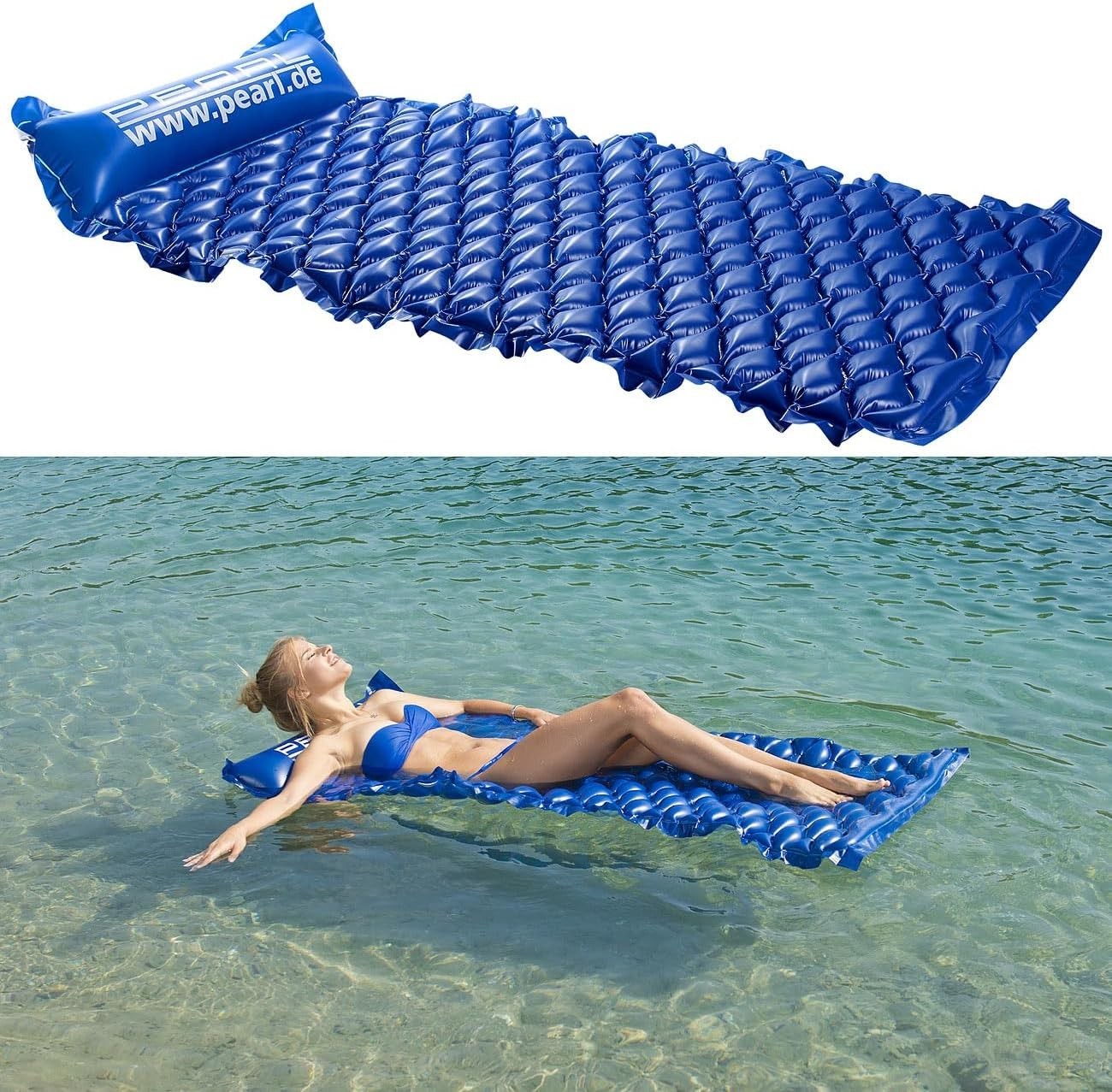 NUEVO colchón de agua colchón de aire para piscina playa mar vacaciones piscina baño lago