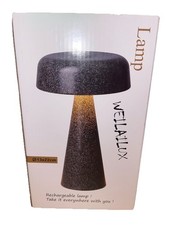 Cordless Mushroom Lamp Rechargeable, Portable Battery Operated Table Lamp.