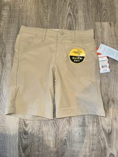 Cat And Jack Kids Size 6 School Uniform Shorts Quick Dry Beige