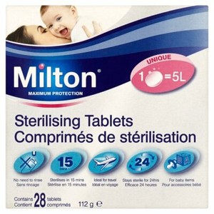 Miltons sterilising tablets 28s (5010527585169)