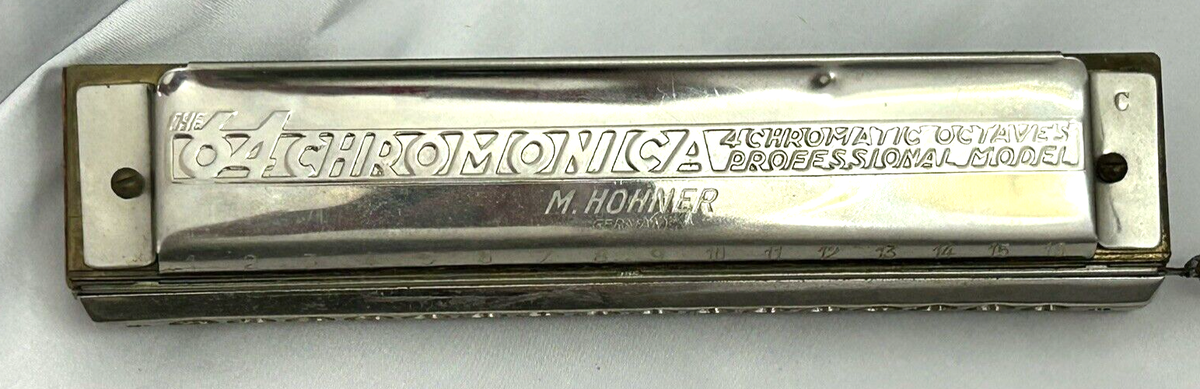The 64 Chromonica 4 Chromatic Octaves Professional Model HOHNER