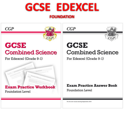 GCSE Edexcel Combined Science: Exam Practice Workbook Foundation with Answer CGP