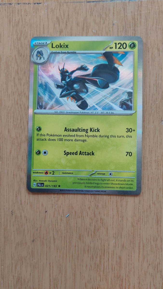 lokix pokemon card Lokix