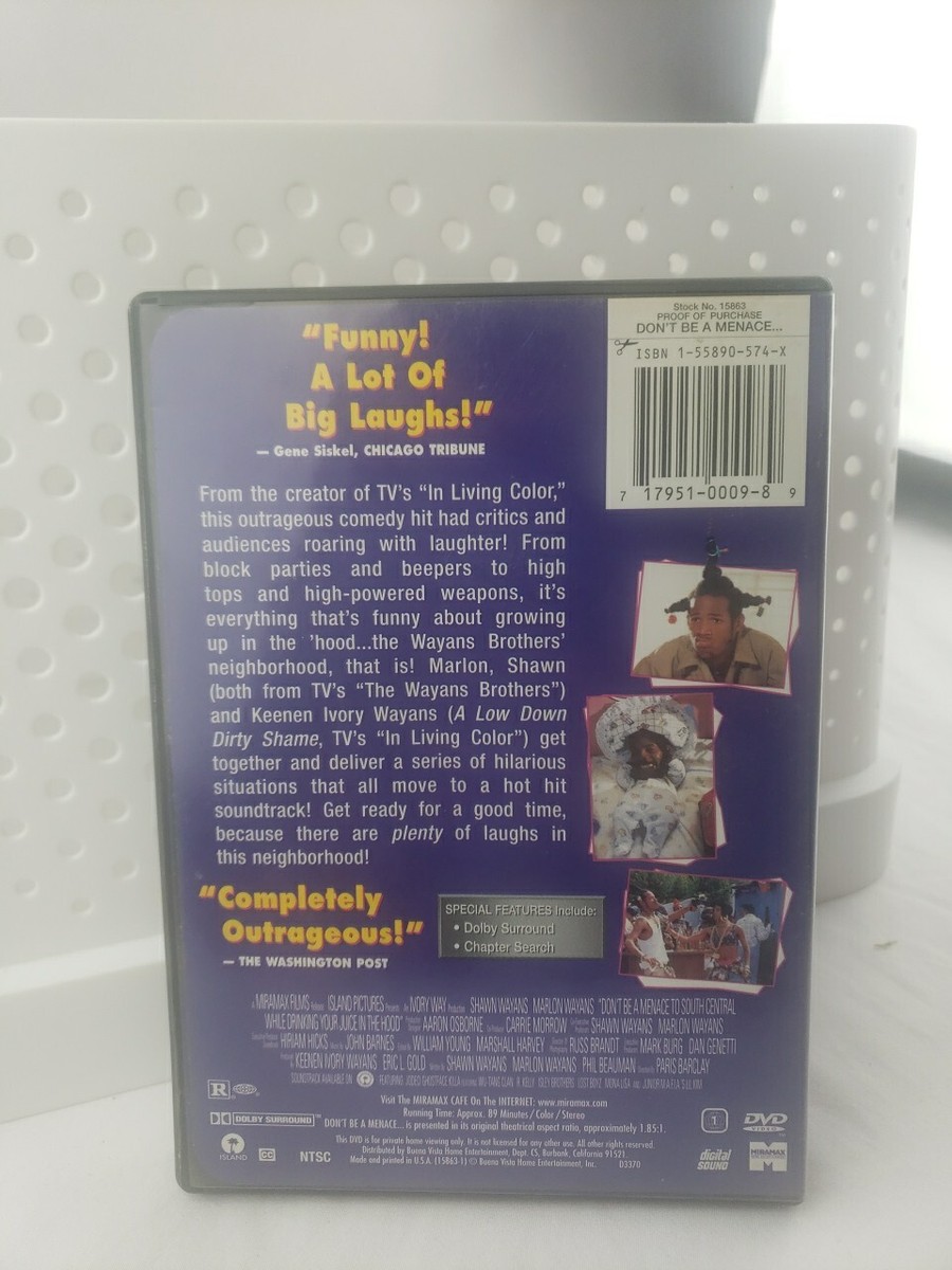 Buy Dont Be a Menace (DVD, 1999) online | eBay