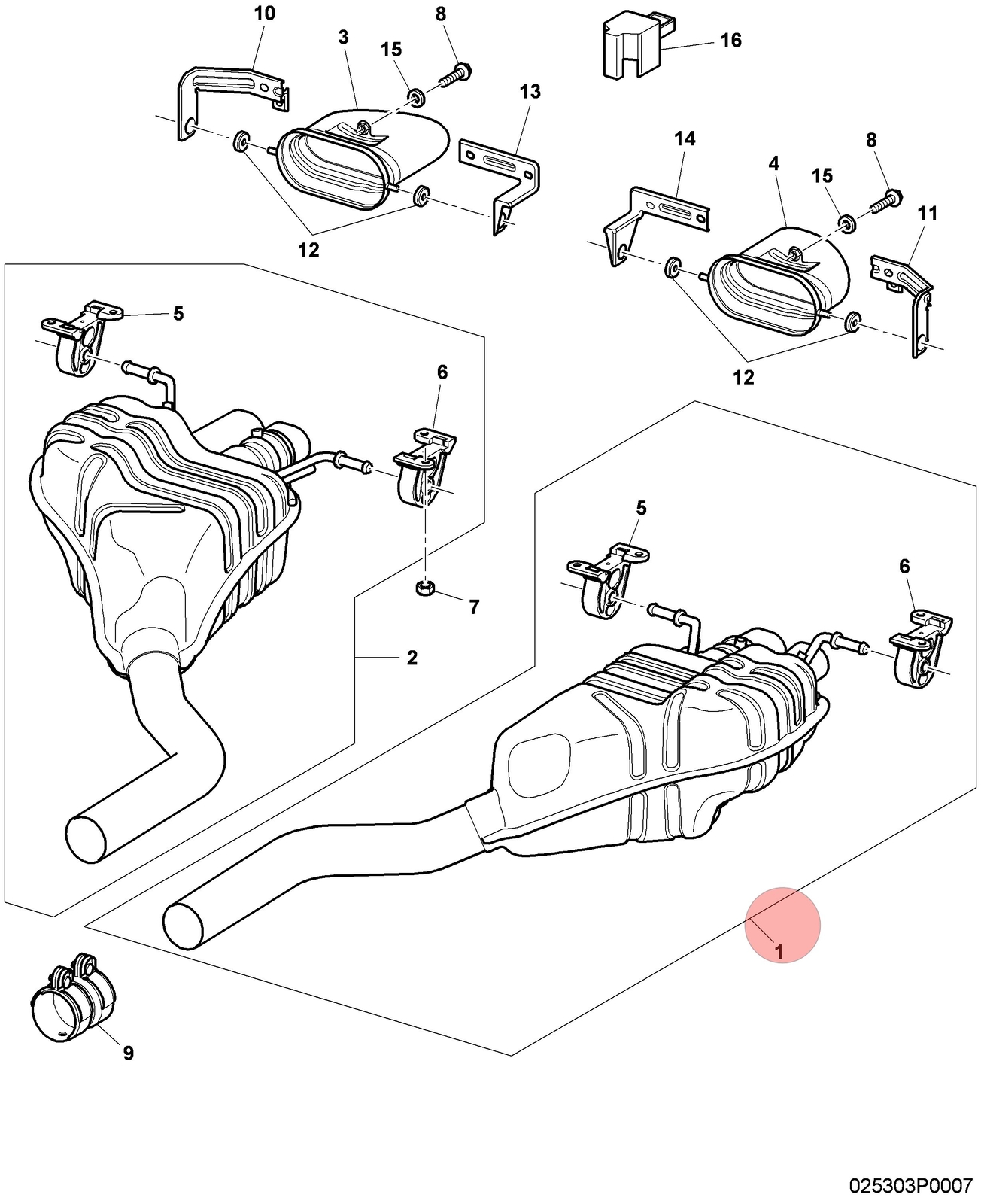 04-10 BENTLEY CONTINENTAL GT REAR LEFT DRIVER SIDE LOWER EXHAUST MUFFLER OEM